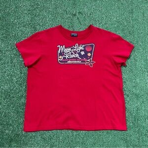 Aeropostale vintage Y2K red cotton tee